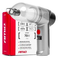 Odkurzacz samochodowy bezprzewodowy bezszczotkowy HEPA 70W 4000mAh