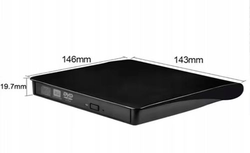 ODTWARZACZ NAGRYWARKA NAPĘD ZEWNĘTRZNY CD-R/DVD-ROM/RW USB 3.0 UNIWERSALNY na Arena.pl