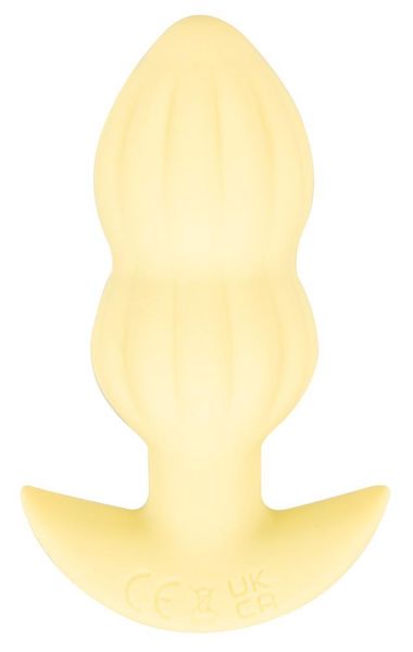 Cuties Vibrating Plug Yellow zdjęcie 3