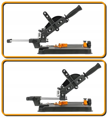 STOJAK DO SZLIFIERKI KĄTOWEJ Z POSUWEM STATYW UCHWYT MOCOWANIE 115-125 na Arena.pl
