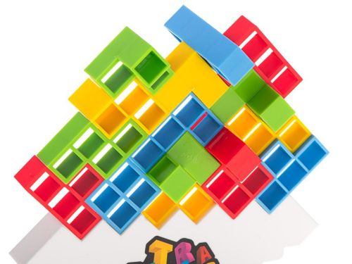 Układanka tetris balansujące klocki gra logiczna na Arena.pl