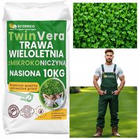 Trawa Nasiona Odporna na Deptanie Suszę Uniwersalna z Mikrokoniczyną 10kg