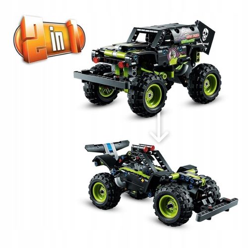 LEGO Technic 42118 Monster Jam Grave Digger na Arena.pl