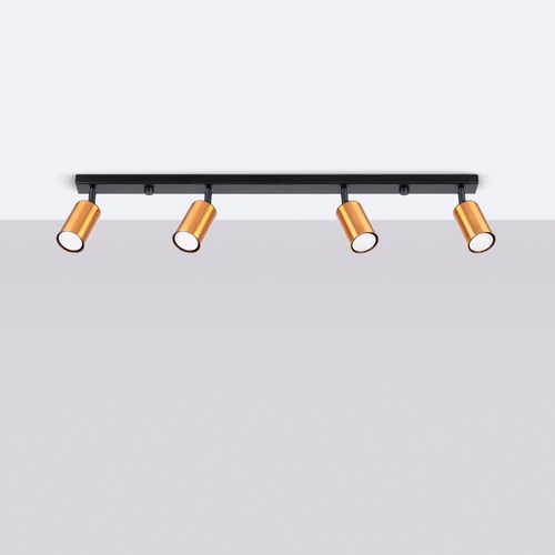 Plafon WINX 4L czarny/miedź na Arena.pl