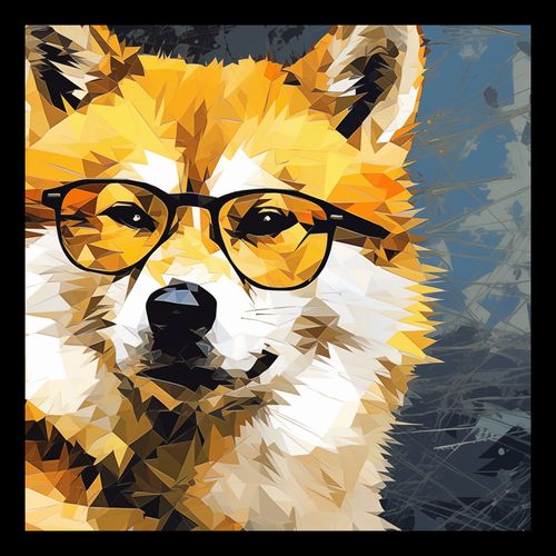 Plakat 30x30cm Intelektualny Psiak na Arena.pl