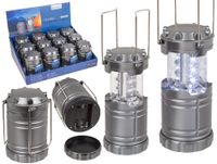 Lampa Kempingowa Biwakowa na Baterie LED Składana Latarnia Turystyczna