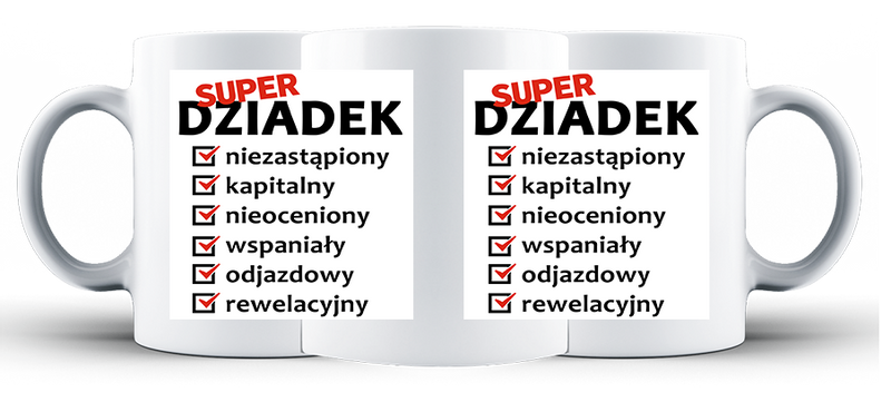 Kubek ceramiczny Dla Dziadka zdjęcie 1