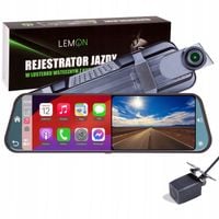 KAMERA SAMOCHODOWA 4K 10 CALI W LUSTERKU Z KAMERĄ COFANIA ANDROID AUTO WIFI