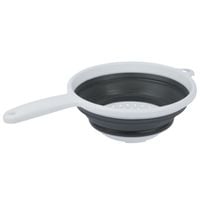 Cedzak durszlak składany z rączką silikonowy elastyczny sitko 33x8x19,6 cm