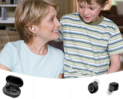 APARAT SŁUCHOWY AKUMULATOR 2 w 1 DOUSZNY WZMACNIACZ SŁUCHU LANDMED na Arena.pl