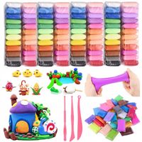 96 SZT PLASTELINA SENSO GLINA POLIMEROWA PIANKOWA