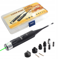 LASER DO KALIBRACJI OPTYKI BRONI LUNETY ZIELONY OD .22 DO .50 166x18mm