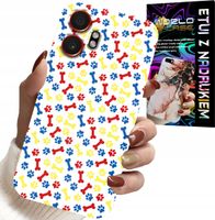 ETUI DO SAMSUNG XCOVER 7 PRO - ŁAPKI KOŚCI PIES PATROL BAJKI + SZKŁO