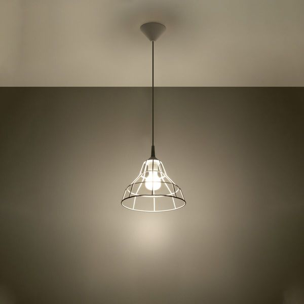 Lampa wisząca ANATA biała zdjęcie 3