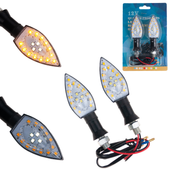 TG56141 KIERUNKOWSKAZY MIGACZE LED SKUTER MOTOR QUAD ROWER SYGNALIZACJA