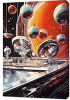 Obraz 60x90cm Orkiestra Sfer