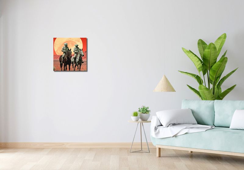 Obraz 40x40cm Patrol Kosmiczny zdjęcie 2