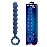 pręt analny silikonowy mr play george 28 cm wodoodporny