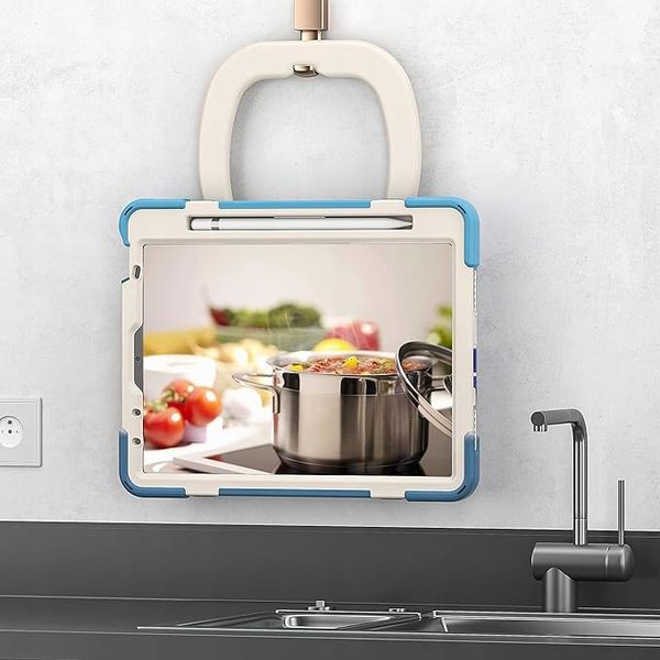 Etui na Tablet iPad Pro 3/2/1 11" ze Stojakiem Wytrzymałe Niebieskie zdjęcie 3