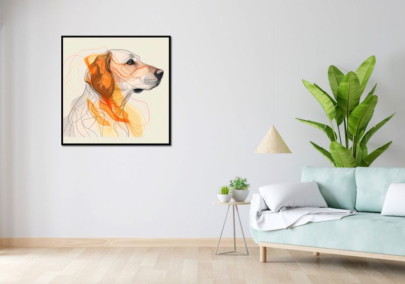 Plakat 90x90cm Kontur Profilowego zdjęcie 4