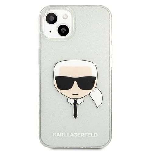 Etui Karl Lagerfeld do iPhone 13 mini, Srebrny na Arena.pl