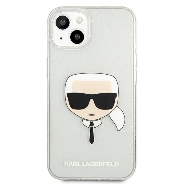 Etui Karl Lagerfeld do iPhone 13 mini, Srebrny zdjęcie 3