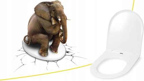 Deska sedesowa wolnoopadajaca uniwersalna do WC klozetowa twarda easy na Arena.pl