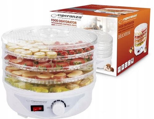 Suszarka spożywcza Esperanza DÉLICATESSE 250 W na Arena.pl
