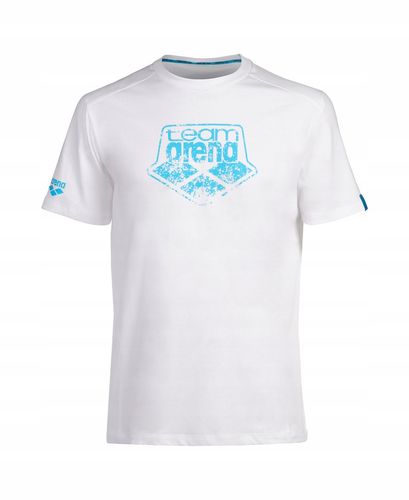 Koszulka T-Shirt męski damski sportowy bawełniany casual Arena White R.XL na Arena.pl