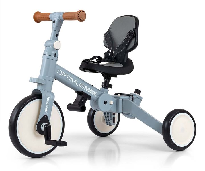 MILLY MALLY 6266 Rowerek 5w1 OPTIMUS MAX denim zdjęcie 4