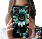 ETUI DO XIAOMI NOTE 12 4G - NIEBIESKA GERBERA STOKROTKA KWIAT +FOLIA