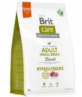 BRIT CARE Hypoallergenic Adult Small Breed Lamb dla dorosłych psów 3 kg