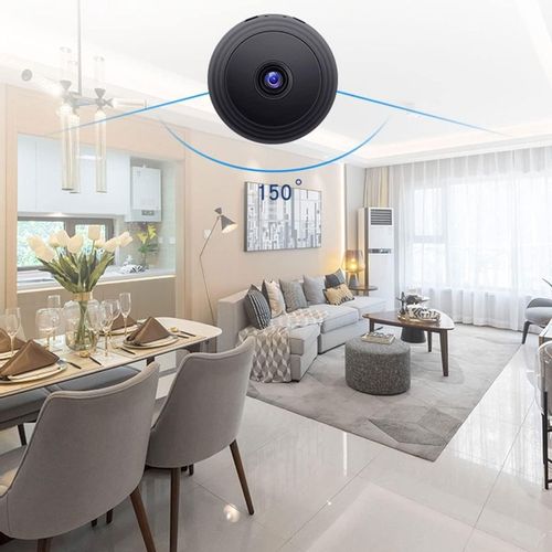 MINI KAMERA WIFI SZPIEGOWSKA IP SMART FULL HD MONITORING BEZPRZEWODOWA A9 na Arena.pl