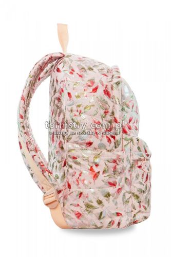 Plecak CoolPack miejski RUBY piórka na różowym tle FEATHERS BLUSH (22776) na Arena.pl