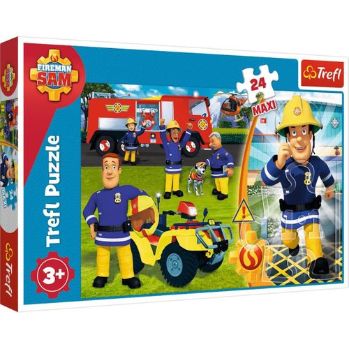 TREFL Puzzle 24-Maxi Dzielny Strażak Sam na Arena.pl