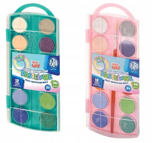 farby akwarelowe pastel 12 kol- 23,5 mm 0846 na Arena.pl