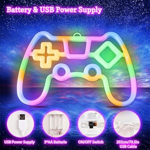 NEON LED PAD GAMINGOWY LAMPKA LED GAME na Arena.pl