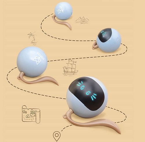 Interaktywna automatyczna piłka dla kota usb I214 na Arena.pl