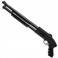 PISTOLET NA KULKI PLASTIKOWE KARABIN SHOT IMITACJA BRONI CZARNY DUŻY 68CM