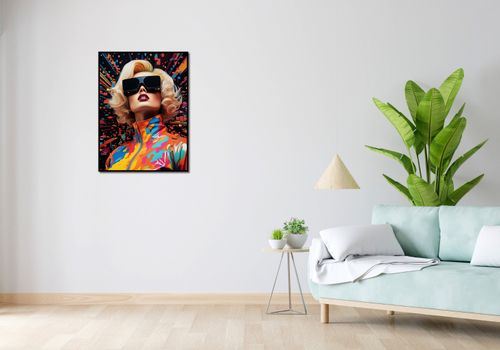 Plakat 60x80cm Retro Futuryzm na Arena.pl