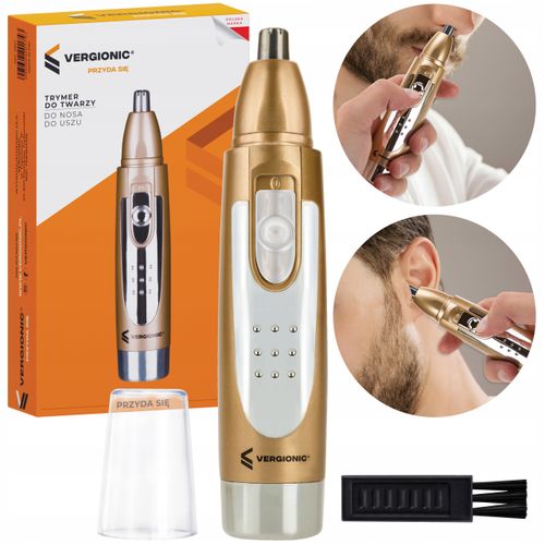 TRYMER DO NOSA I USZU GOLARKA DEPILATOR MĘSKA DO UCHA BRWI NOSU STRZYŻENIA na Arena.pl