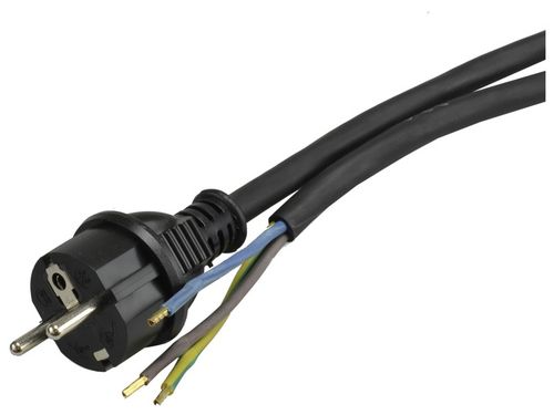 Przewód kabel z wtyczką OW Guma 3x2,5mm2 H05RR-F 3mb na Arena.pl