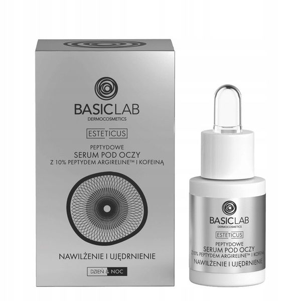 BasicLab- Serum Peptydowe pod Oczy z Argireliną 15 ml zdjęcie 1
