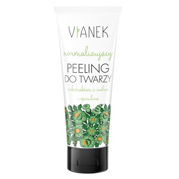 Normalizujący Peeling do Twarzy - 75ml - Vianek zdjęcie 1