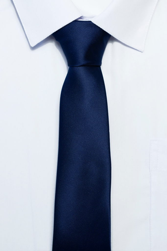 Krawat klasyczny granatowy na Arena.pl