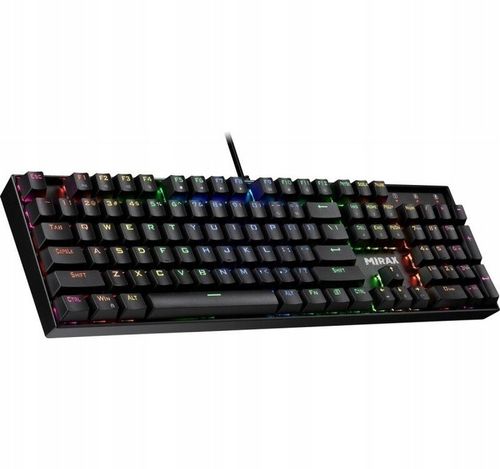 Klawiatura mechaniczna Defender Mirax GK-352 RGB Outemu BLUE na Arena.pl