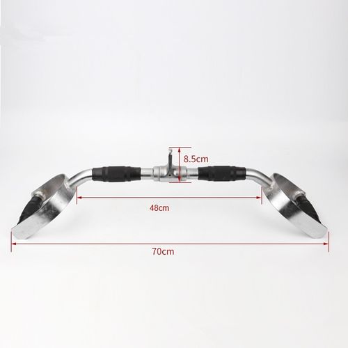 DRĄŻEK UCHWYT DO WYCIĄGU NA PLECY 70cm LAT BAR MŁOTKOWY DO ATLASU SZEROKI na Arena.pl
