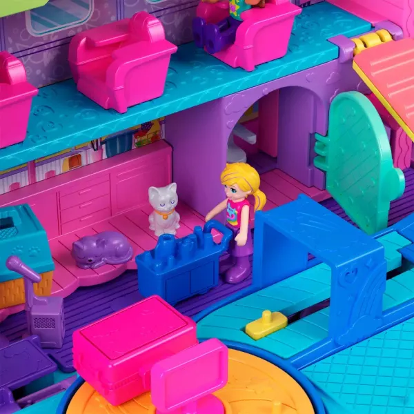 Polly Pocket. Hwp19 Kotolot. Koci Samolot zdjęcie 8