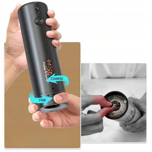 Młynek Elektryczny do Pieprzu i Soli USB Solniczka i Pieprzniczka 2 na Arena.pl