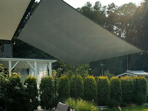 ŻAGIEL PRZECIWSŁONECZNY WODOSZCZELNY NA WYMIAR PREMIUM DO OGRODU NA TARAS na Arena.pl